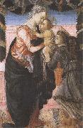 Sandro Botticelli Madonna and CHild with an Angel oil